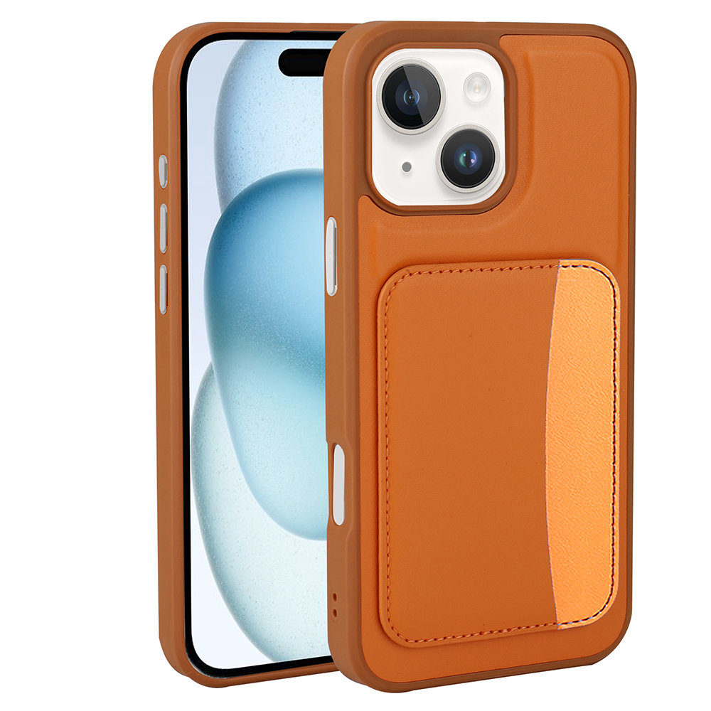 Apple iPhone 14 Uyumlu Kılıf Kartlıklı Zore X-Kart Silikon Kapak