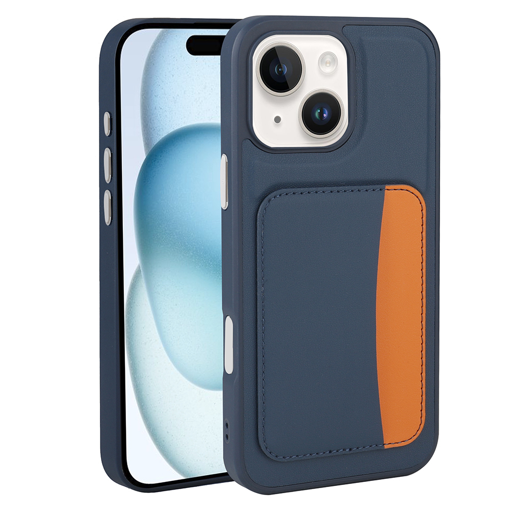 Apple iPhone 14 Uyumlu Kılıf Kartlıklı Zore X-Kart Silikon Kapak