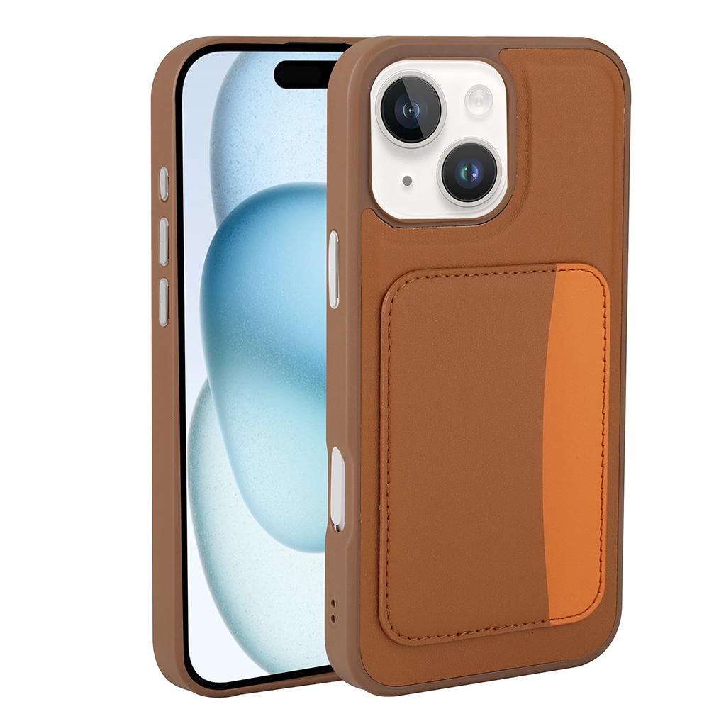 Apple iPhone 14 Uyumlu Kılıf Kartlıklı Zore X-Kart Silikon Kapak