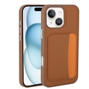 Apple iPhone 14 Uyumlu Kılıf Kartlıklı Zore X-Kart Silikon Kapak