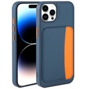 Apple iPhone 15 Pro Max Uyumlu Kılıf Kartlıklı Zore X-Kart Silikon Kapak