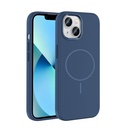 Apple iPhone 15 Uyumlu Kılıf M-Safe Şarj Özellikli Metal Kamera Çerçeveli Zore Edi Silikon Kapak