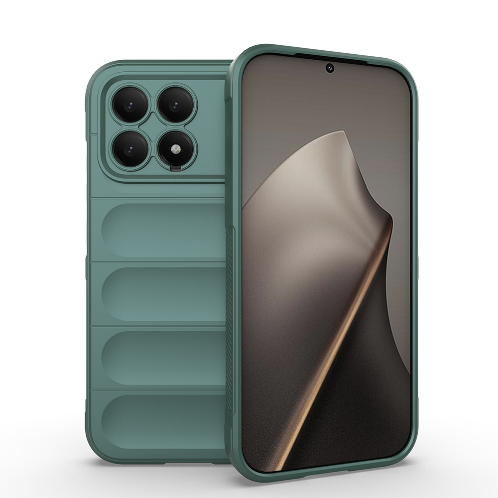 Xiaomi Poco F8 Pro Uyumlu Kılıf Esnek TPU Oyuklu Arka Yüzey Tasarımlı Zore Etnik Silikon Kapak