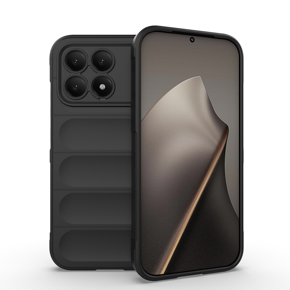 Xiaomi Poco F8 Pro Uyumlu Kılıf Esnek TPU Oyuklu Arka Yüzey Tasarımlı Zore Etnik Silikon Kapak