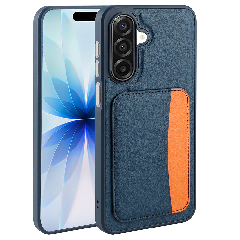 Samsung Galaxy A17 Uyumlu Kılıf Kartlıklı Zore X-Kart Silikon Kapak
