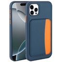Apple iPhone 11 Uyumlu Kılıf Kartlıklı Zore X-Kart Silikon Kapak