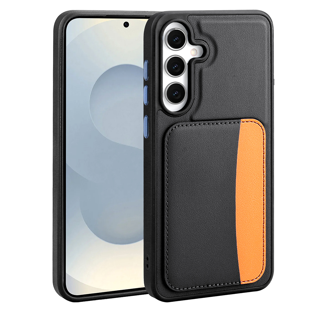 Samsung Galaxy A26 Uyumlu Kılıf Kartlıklı Zore X-Kart Silikon Kapak