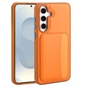 Samsung Galaxy A26 Uyumlu Kılıf Kartlıklı Zore X-Kart Silikon Kapak