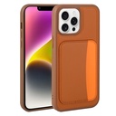 Apple iPhone 16 Pro Uyumlu Kılıf Kartlıklı Zore X-Kart Silikon Kapak