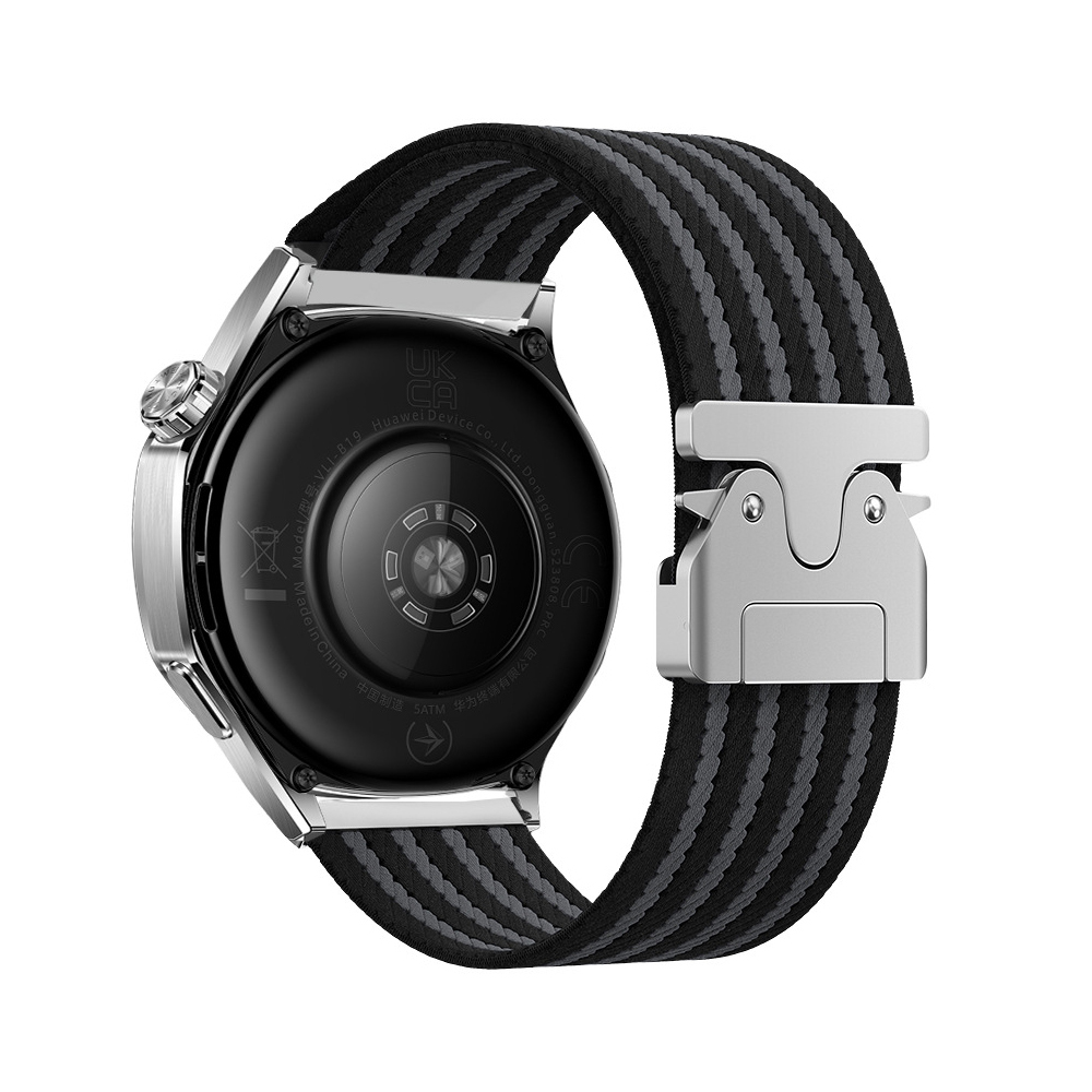 Xiaomi  Amazfit Pace Uyumlu Zore KRD-133 22mm Naylon Kumaş Hasır Örgülü Kordon