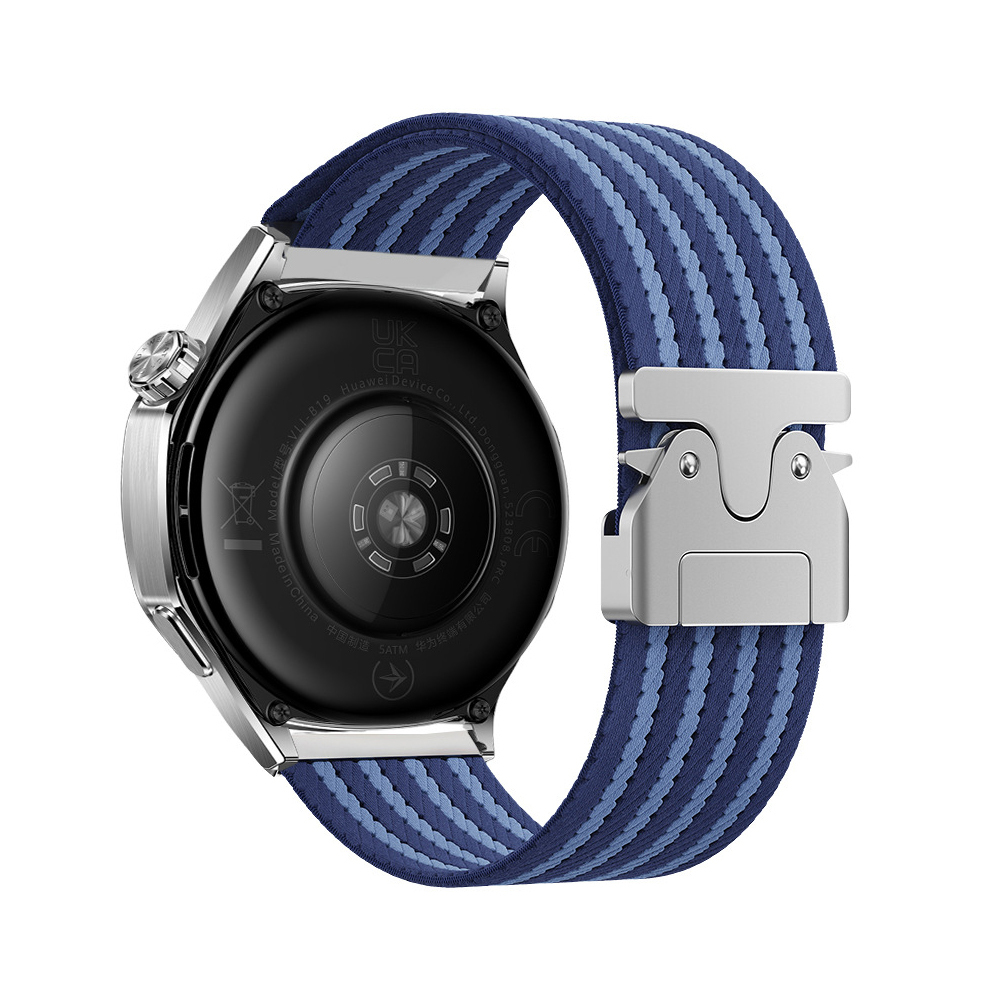 Xiaomi  Amazfit Pace Uyumlu Zore KRD-133 22mm Naylon Kumaş Hasır Örgülü Kordon