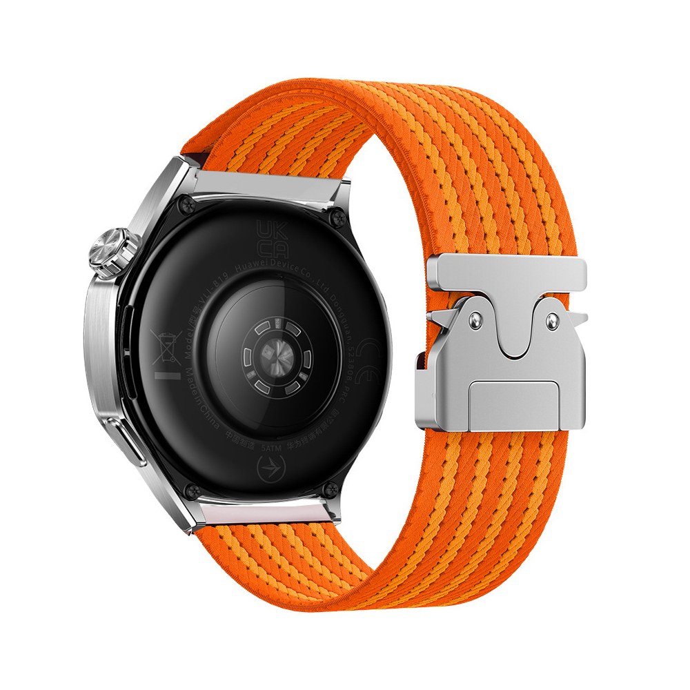 Xiaomi  Amazfit Pace Uyumlu Zore KRD-133 22mm Naylon Kumaş Hasır Örgülü Kordon