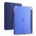 Apple iPad 9.7 2017 (5.Nesil) Uyumlu Kılıf Zore Tri Folding Kalem Bölmeli Standlı Kılıf