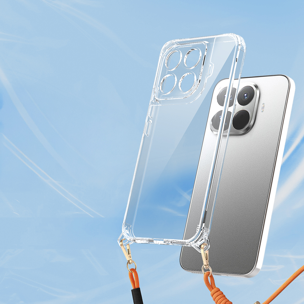 Xiaomi 15T Pro Uyumlu Kılıf Airbagli Takılabilir Askı Aparatlı Zore Snap Silikon Kapak