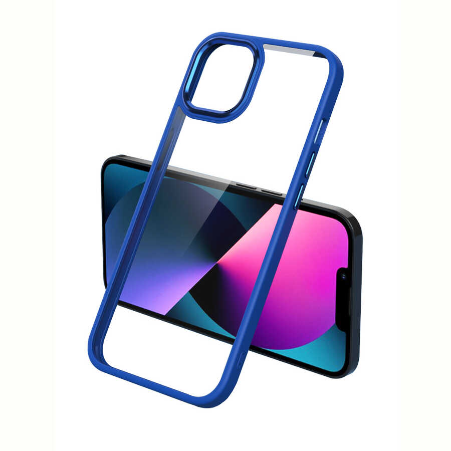 Apple iPhone 12 Pro Max Uyumlu Kılıf Zore Krom Kapak