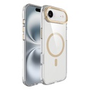 Apple iPhone 17 Air Uyumlu Kılıf M-safe Şarj Özellikli Airbagli Kamera Standlı Zore Azor Kapak