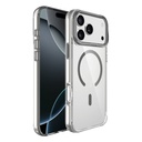 Apple iPhone 17 Pro Uyumlu Kılıf M-safe Şarj Özellikli Airbagli Kamera Standlı Zore Azor Kapak