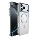 Apple iPhone 17 Pro Uyumlu Kılıf M-safe Şarj Özellikli Airbagli Kamera Standlı Zore Azor Kapak