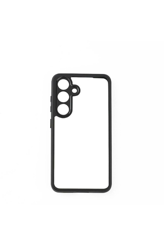 Samsung Galaxy S24 Plus Uyumlu Kılıf Kamera Korumalı Şeffaf Arka Yüzey Zore New Roll Kapak