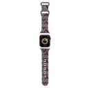Apple Watch 41mm Uyumlu Hello Kitty Orjinal Lisanslı Fiyonklar & Çizgiler Silikon Kordon