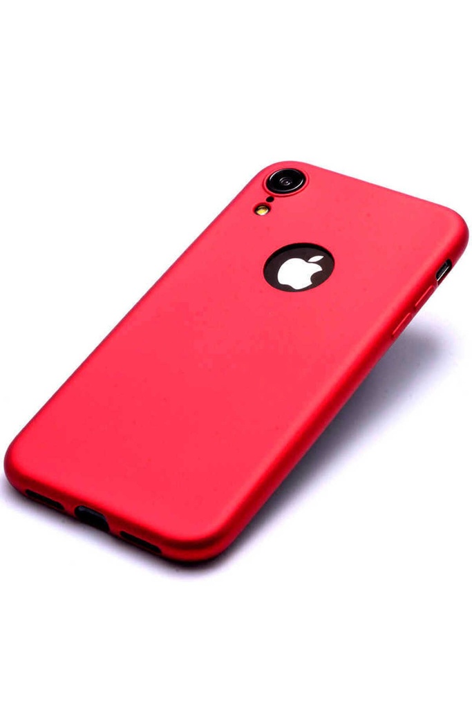 [RNZ-TA14736] Apple iPhone XR Uyumlu Kılıf Zore Premier Silikon Kapak (Kırmızı)