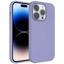 Apple iPhone 14 Pro Max Uyumlu Kılıf Sıvı Teknolojili Silinebilir Sert Zore Kivi Kapak