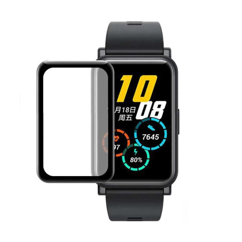 [RNZ-TA53683] Huawei Watch Fit Uyumlu Zore PMMA Pet Saat Ekran Koruyucu