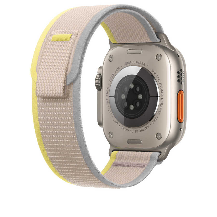 Apple Watch 7 45mm Uyumlu Wiwu Trail Loop Naylon Örgü İşlemeli Hasır Kordon Strap Kayış