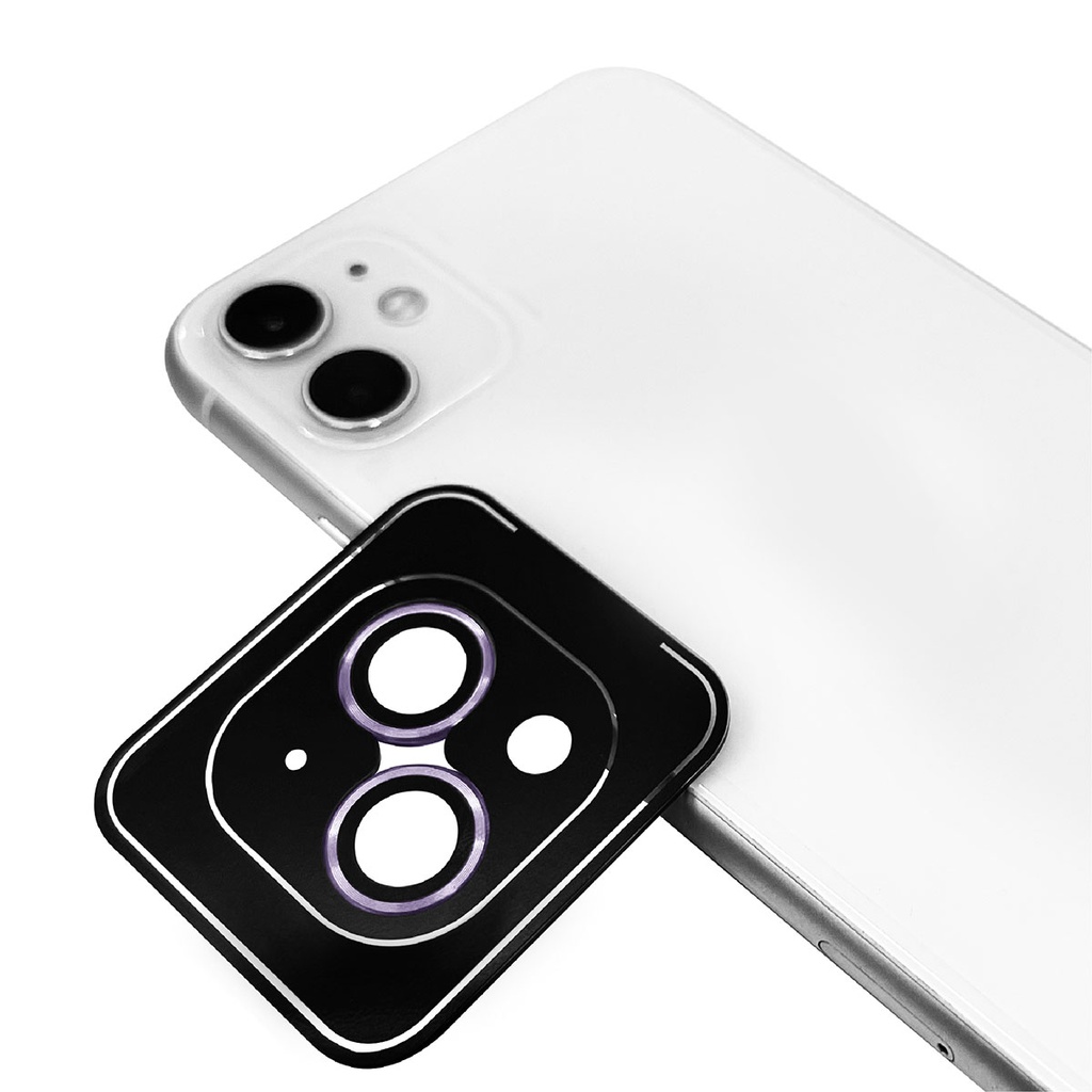 Apple iPhone 12 Mini Uyumlu Zore CL-11 Safir Parmak İzi Bırakmayan Anti-Reflective Kamera Lens Koruyucu