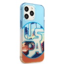 Apple iPhone 14 Pro Max Uyumlu Case U.S. Polo Assn. Color Leaf Printed Design Cover