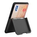 Wiwu MW-001 Pop-Up Sade Tasarımlı 3 Hazneli PU Magnetik Standlı Kartlık