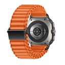 ​​Samsung Galaxy Watch Ultra 47mm Uyumlu Zore KRD-120 Naylon Kumaş Hasır Örgülü Kordon