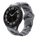 Samsung Galaxy Watch 5 40mm Uyumlu Zore KRD-116 20mm Futbol Desenli Spor Tasarımlı Silikon Kordon
