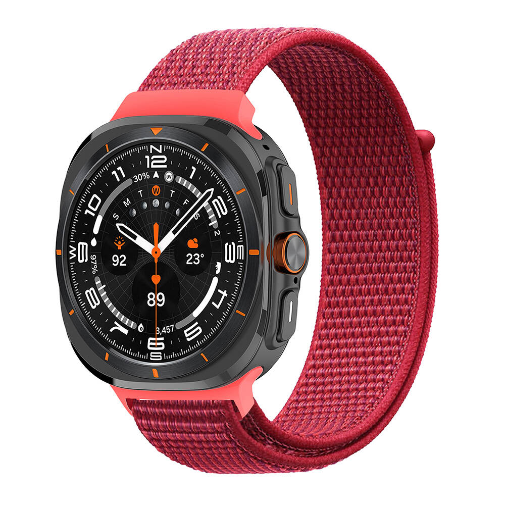 ​​Samsung Galaxy Watch Ultra 47mm Uyumlu Zore KRD-03 Hasır Kordon