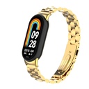 Xiaomi Mi Band 9 Uyumlu KRD-04 Metal Kordon
