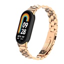 Xiaomi Mi Band 9 Uyumlu KRD-04 Metal Kordon