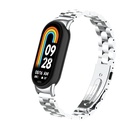 Xiaomi Mi Band 9 Uyumlu KRD-04 Metal Kordon