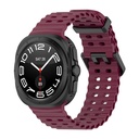 Samsung Galaxy Watch Ultra 47mm Uyumlu Zore KRD-118 Tırtıklı Tasarım Silikon Kordon