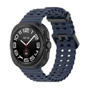 Samsung Galaxy Watch Ultra 47mm Uyumlu Zore KRD-118 Tırtıklı Tasarım Silikon Kordon