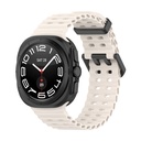 Samsung Galaxy Watch Ultra 47mm Uyumlu Zore KRD-118 Tırtıklı Tasarım Silikon Kordon