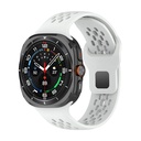 Samsung Galaxy Watch Ultra 47mm Uyumlu Zore KRD-119 Delikli Tasarım Silikon Kordon