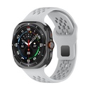Samsung Galaxy Watch Ultra 47mm Uyumlu Zore KRD-119 Delikli Tasarım Silikon Kordon