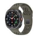 Samsung Galaxy Watch Ultra 47mm Uyumlu Zore KRD-119 Delikli Tasarım Silikon Kordon