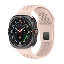 Samsung Galaxy Watch Ultra 47mm Uyumlu Zore KRD-119 Delikli Tasarım Silikon Kordon
