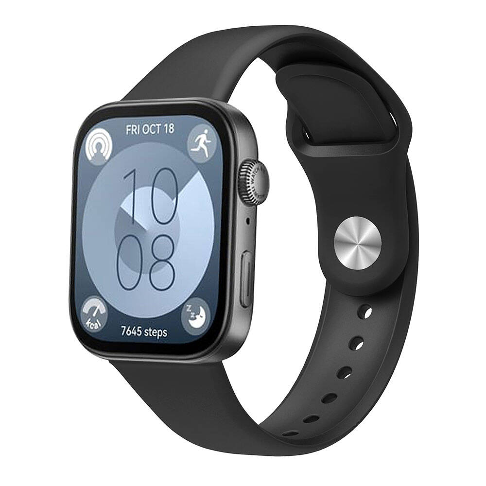 Huawei Watch Fit 3 Uyumlu KRD-11 22mm Silikon Kordon