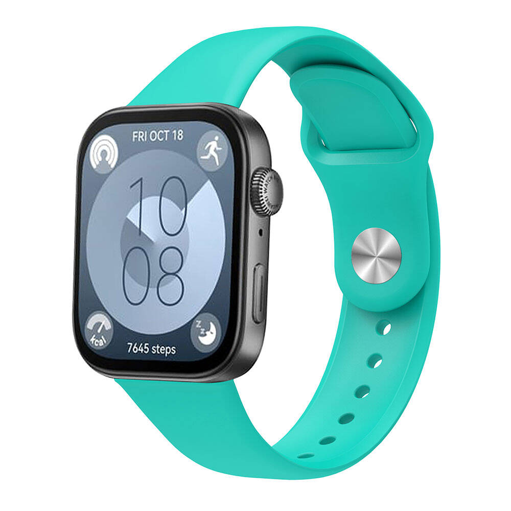 Huawei Watch Fit 3 Uyumlu KRD-11 22mm Silikon Kordon