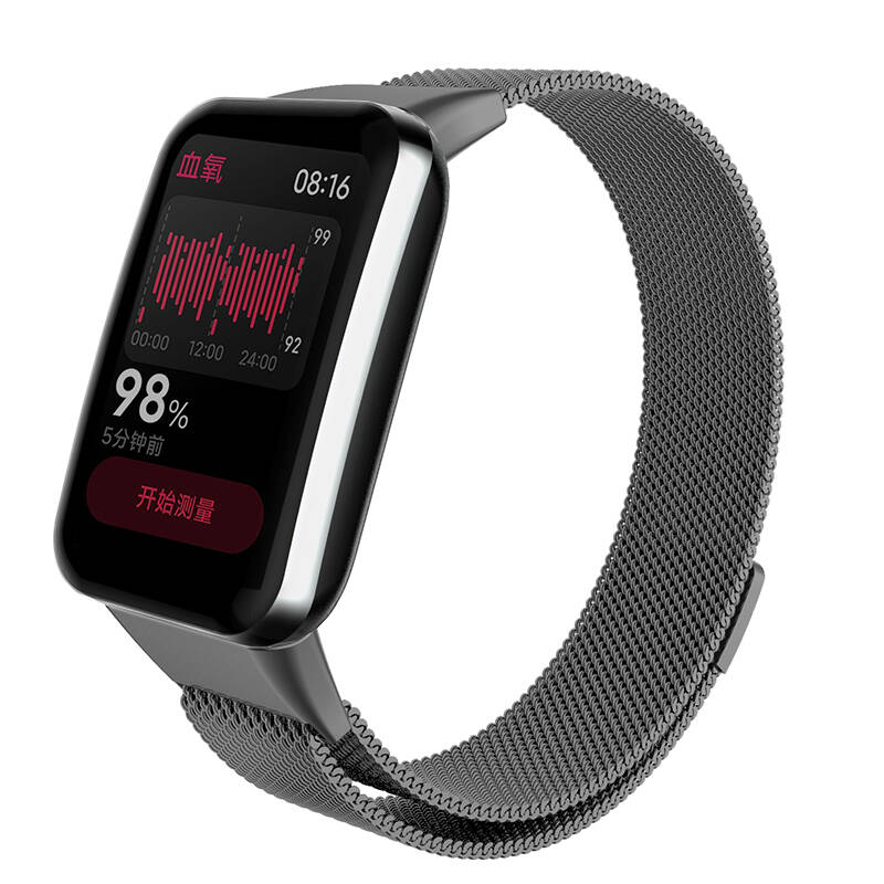 Xiaomi Mi Band 7 Pro Uyumlu Zore KRD-01 Metal Kordon