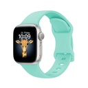 Apple Watch 10 42mm Uyumlu Zore KRD-131 Silikon Kordon Strap Kayış
