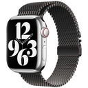 Apple Watch 10 42mm Uyumlu Zore KRD-121 Metal Hasır Kordon