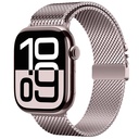 Apple Watch 10 42mm Uyumlu Zore KRD-121 Metal Hasır Kordon
